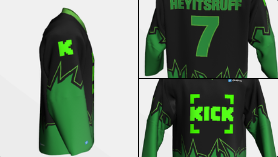 Crafting Identity on the Ice: DocJarren’s Vision for Kick’s First Class Hockey Jerseys