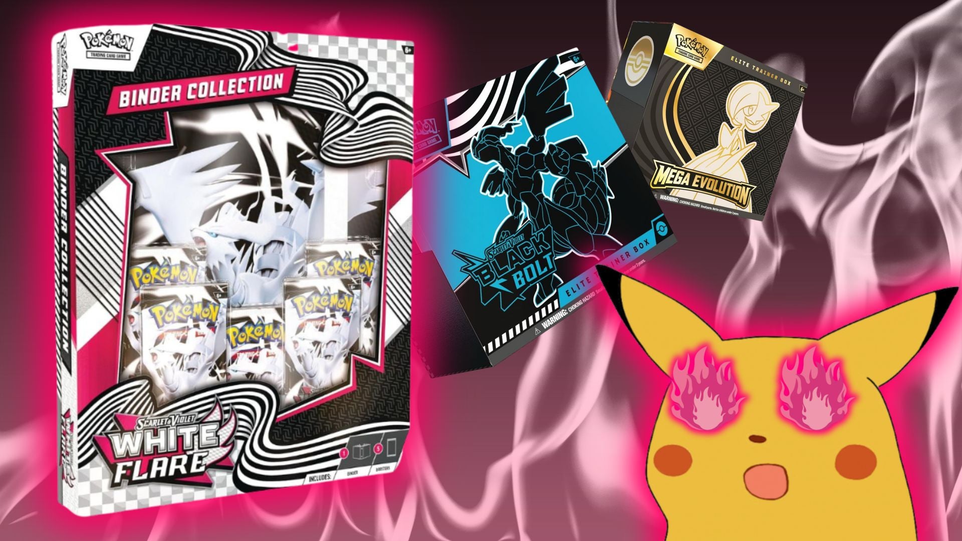 Pokémon TCG: White Flare Binder Collection Is Now At Market Value at Amazon