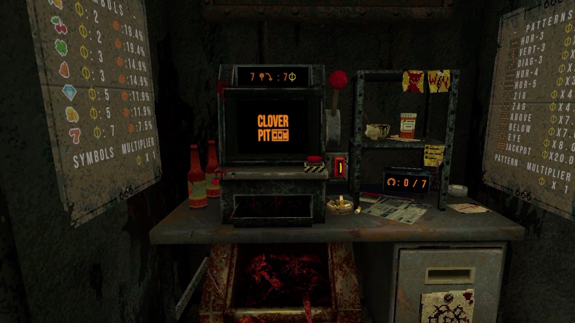 CloverPit Brings Slot Machine Horror to Xbox Today With DLC Planned for the Future