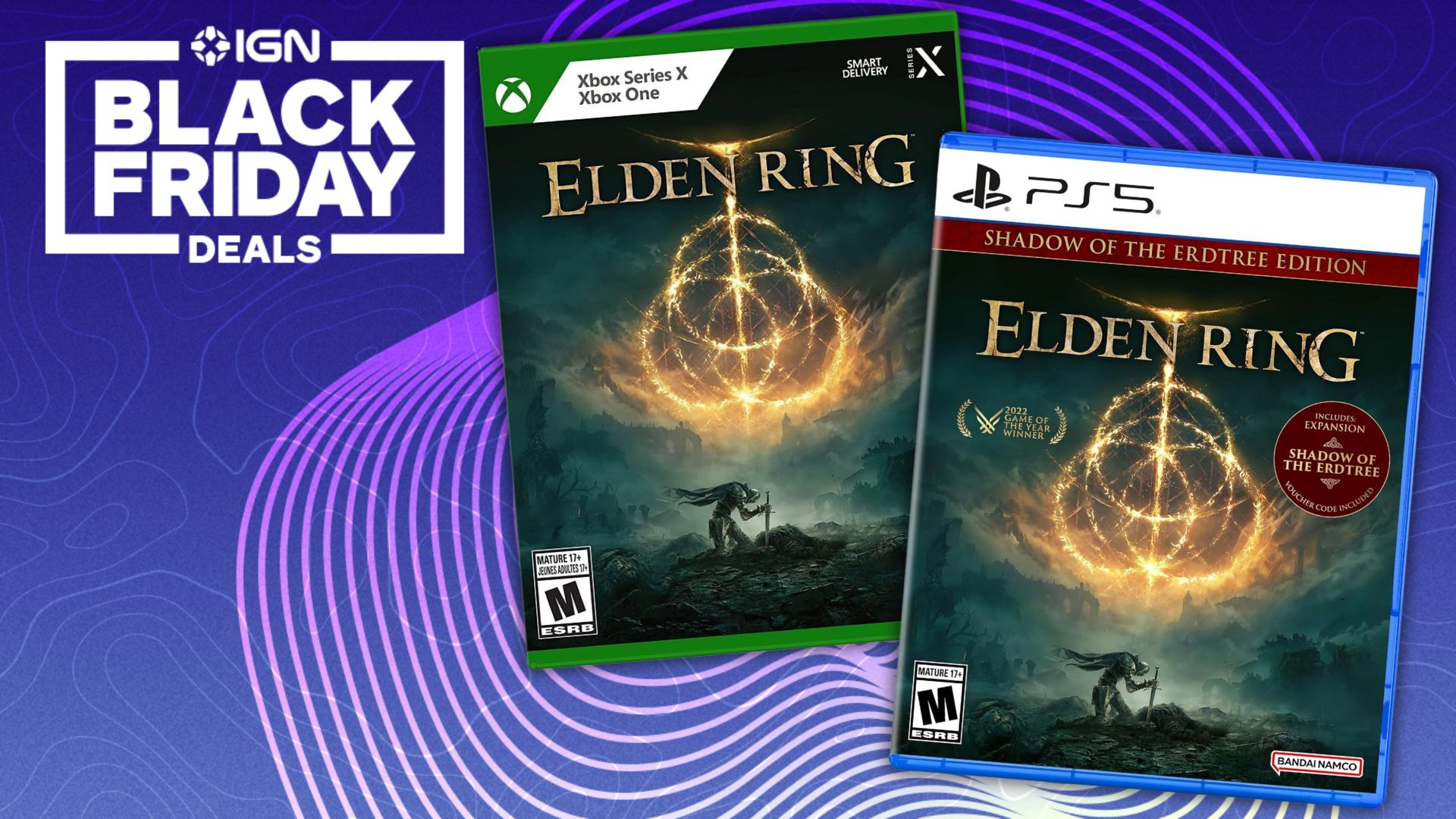 Elden Ring and Its Shadow of the Erdtree Edition for PS5 Have Received Huge Discounts for Black Friday