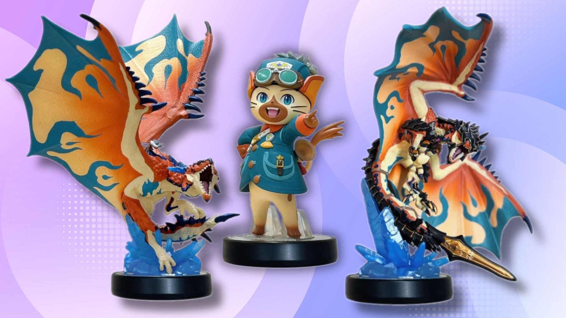 Some Very Fun Monster Hunter Stories 3 Amiibo Are Up for Preorder at GameStop