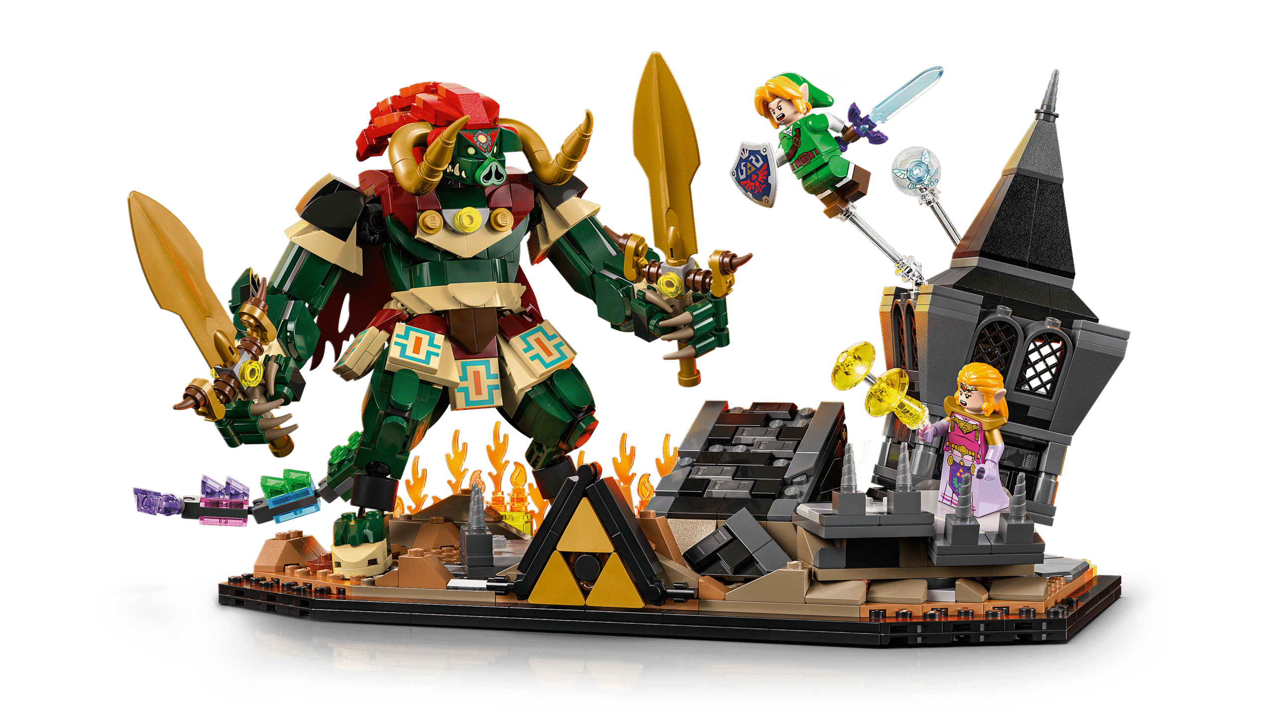LEGO Legend of Zelda: Ocarina of Time Final Battle Set Announced, Features Link and Zelda Fighting Ganon